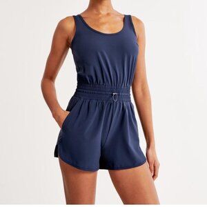 Abercrombie & Fitch Traveler Romper Navy XXSP